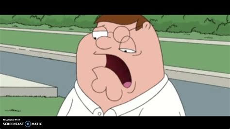 peter griffin has a stroke.